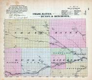 Chase, Hayes, Dundy, Hitchcock, Nebraska State Atlas 1885